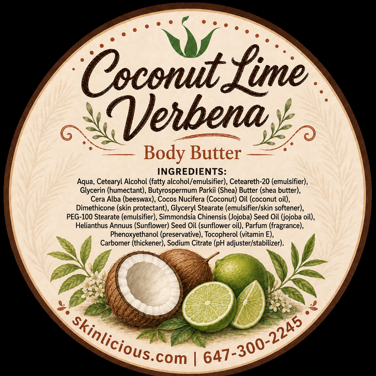 Coconut Lime Verbena Body Butter - Image 6