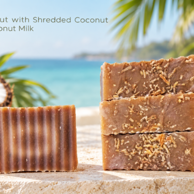 Coconut with Coconut Milk & Shredded Coconut 7oz Soap