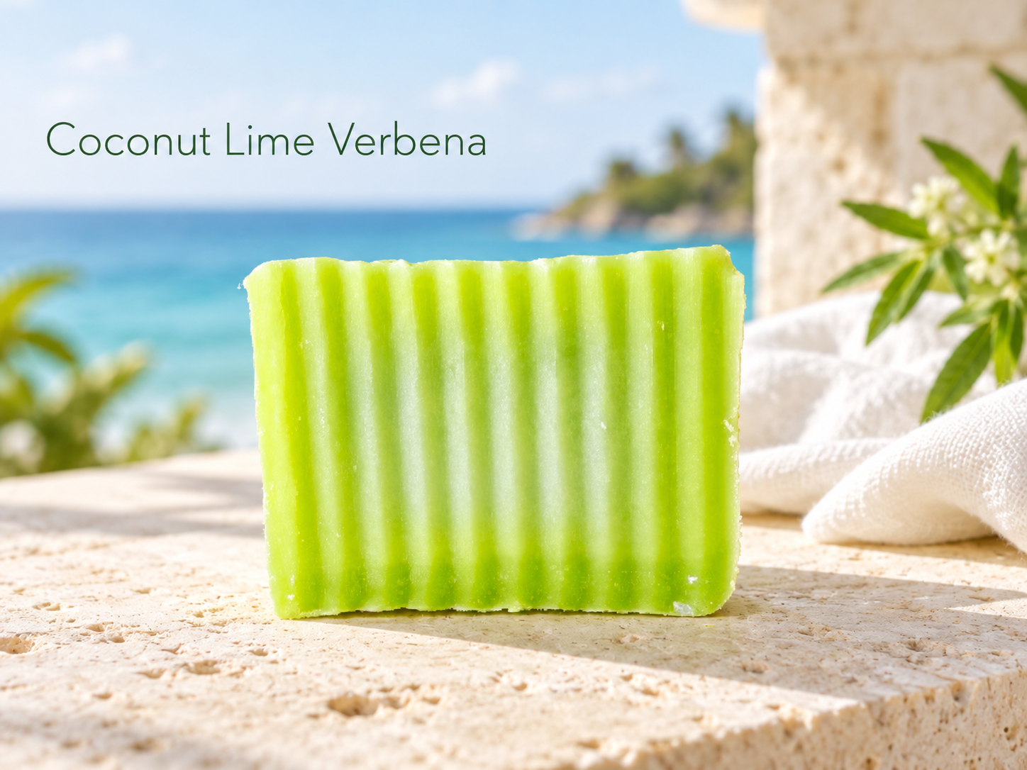 Coconut Lime Verbena 16" Soap Loaf - Image 4
