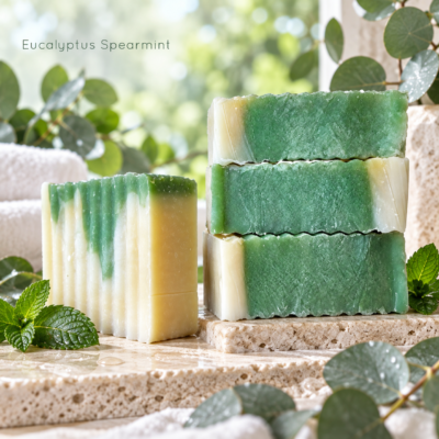 Eucalyptus Spearmint with Hemp Seed Butter 7oz Soap