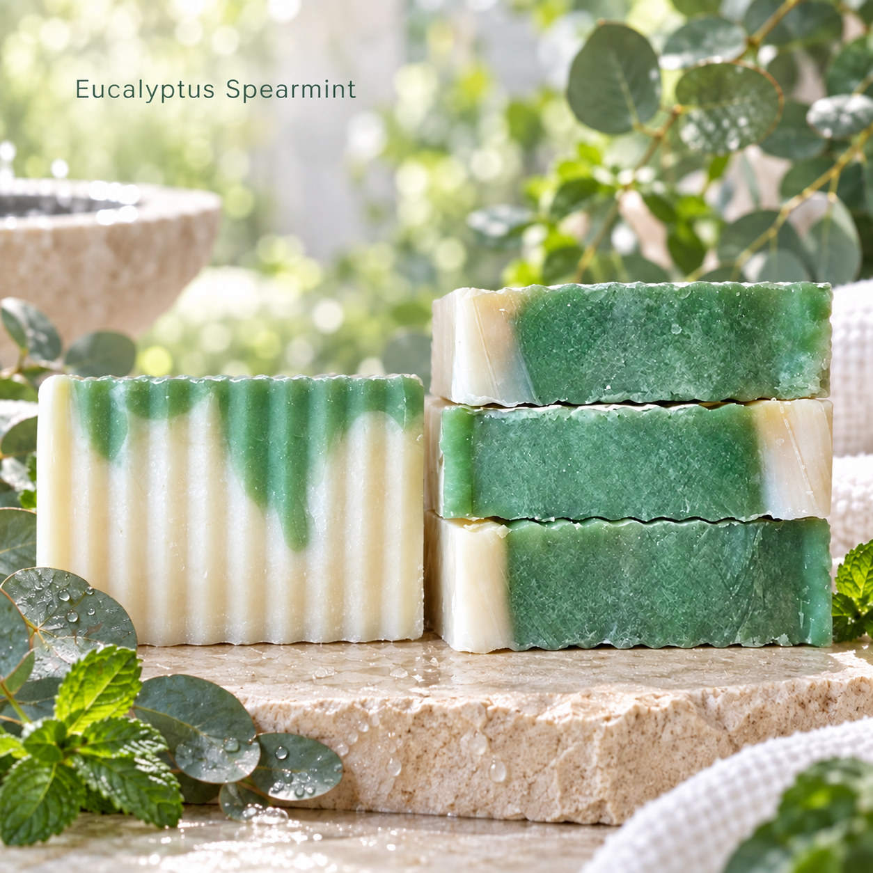 Eucalyptus Spearmint 16" Soap Loaf - Image 3