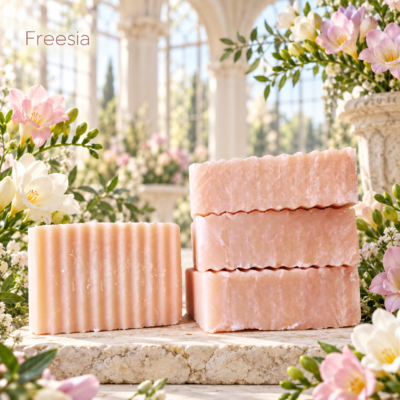 Freesia Flower 7 oz Soap