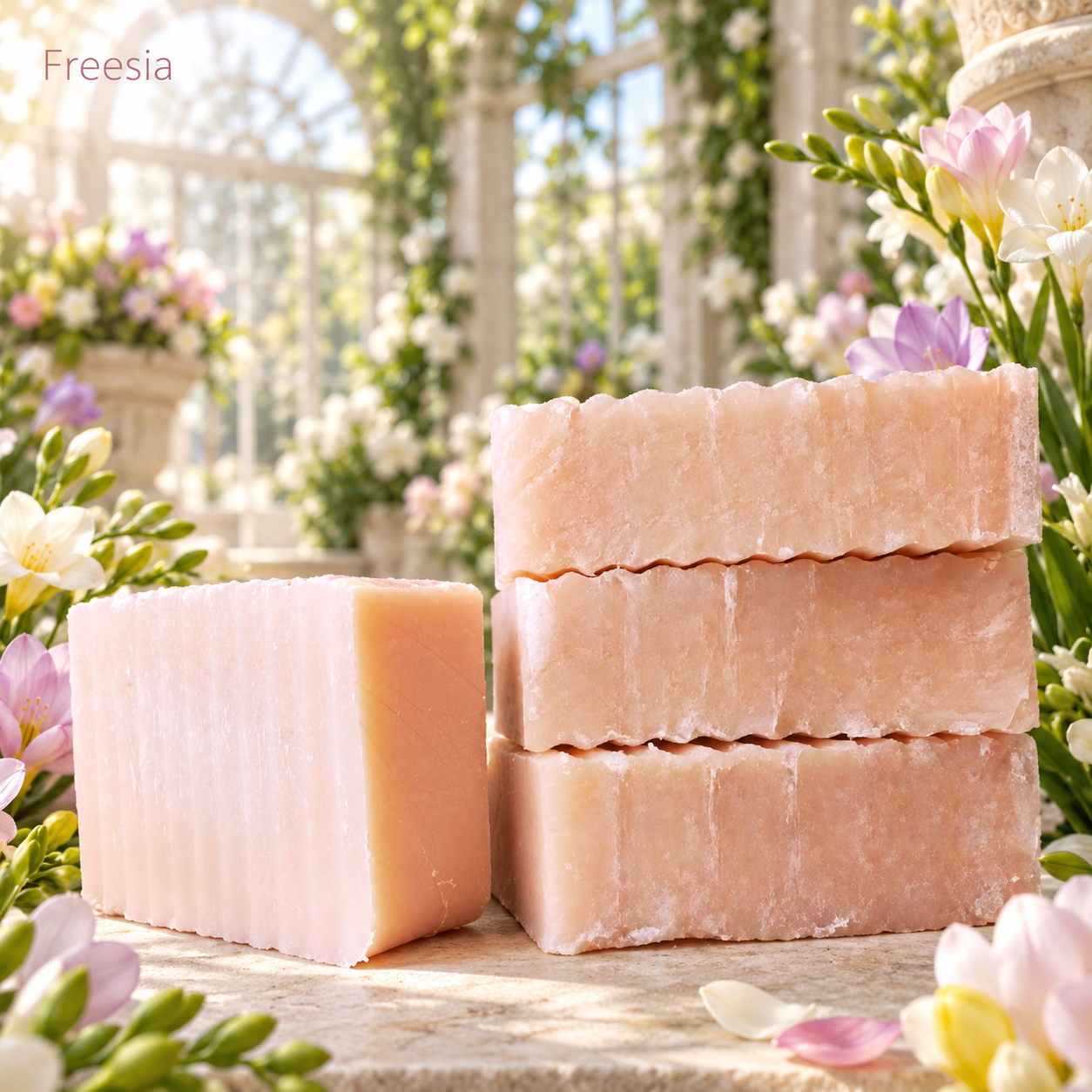 Freesia Flower 16" Soap Loaf - Image 4