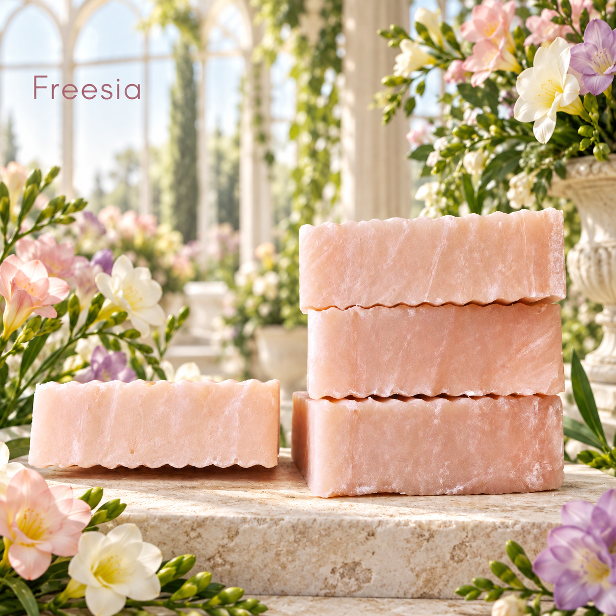 Freesia Flower 16" Soap Loaf - Image 3
