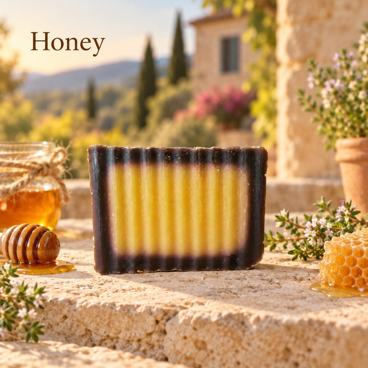 Honeycomb with Real Honey 7 oz Soap - Image 4