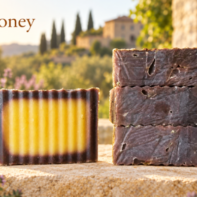 Honeycomb w/Real Honey 16" Soap Loaf