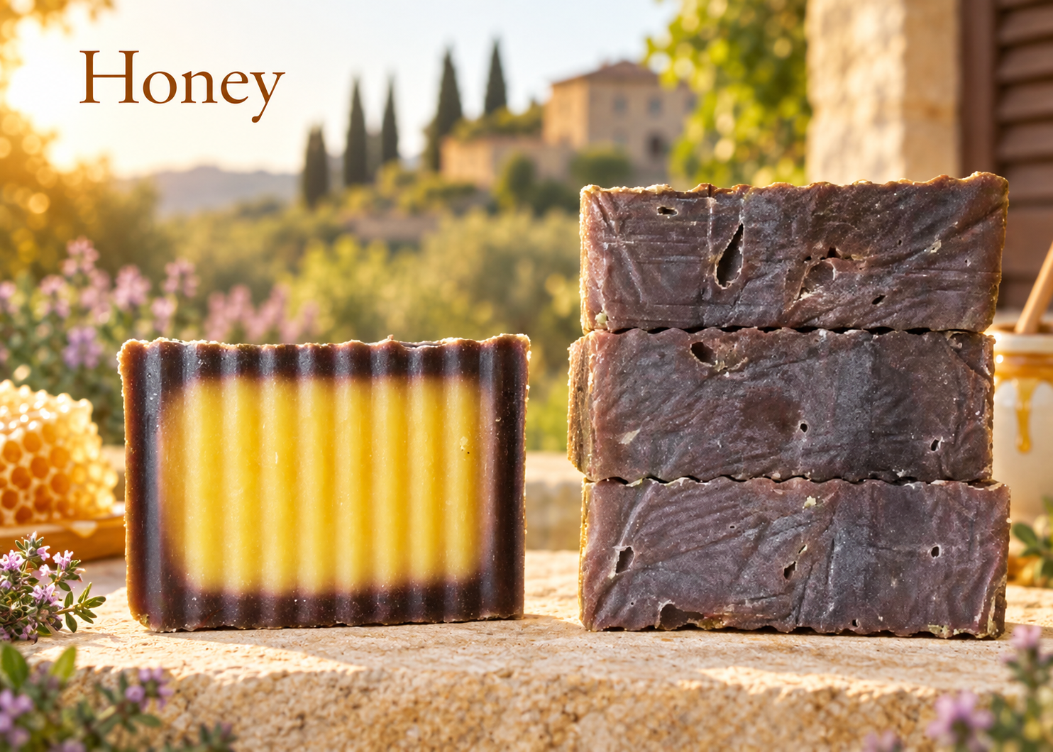 Honeycomb with Real Honey 7 oz Soap