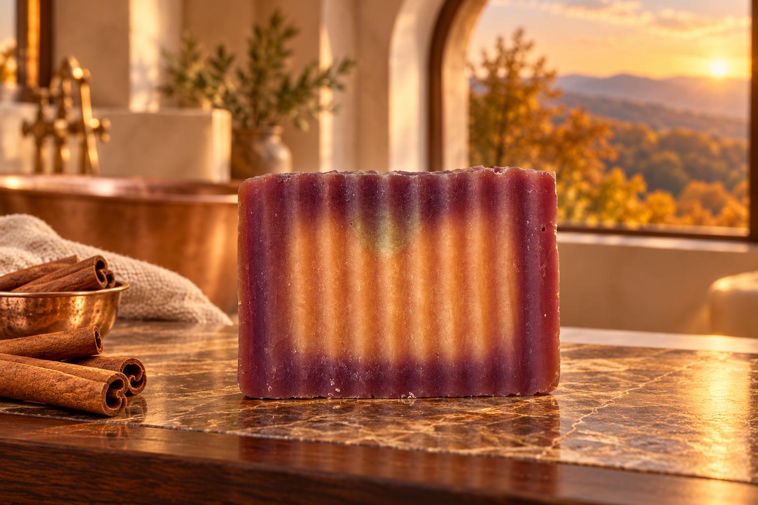 Cinnamon 100% Essential Oil 7oz Soap