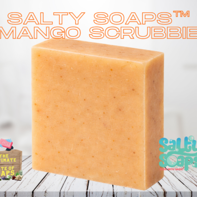 Mango Scrubbie w/Sea Salt 5oz Salty Soaps™