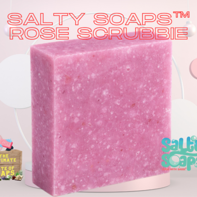 Rose Scrubbie 5oz Salty Soaps™