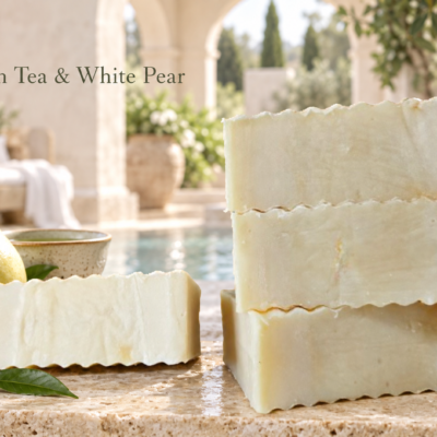 Green Tea & White Pear 16" Soap Loaf