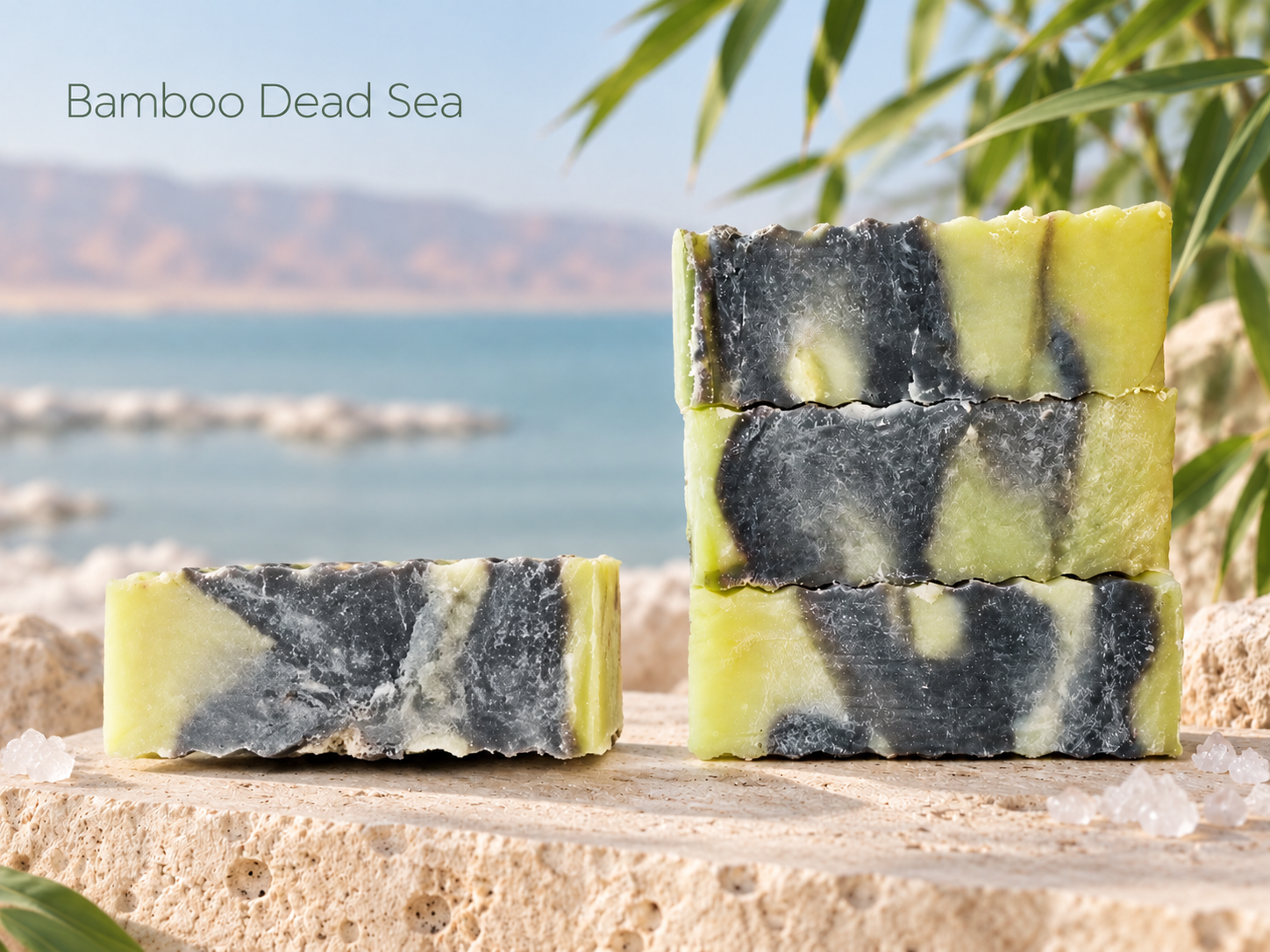 Bamboo Soap w/Dead Sea Mineral Mud 16" Soap Loaf - Image 4