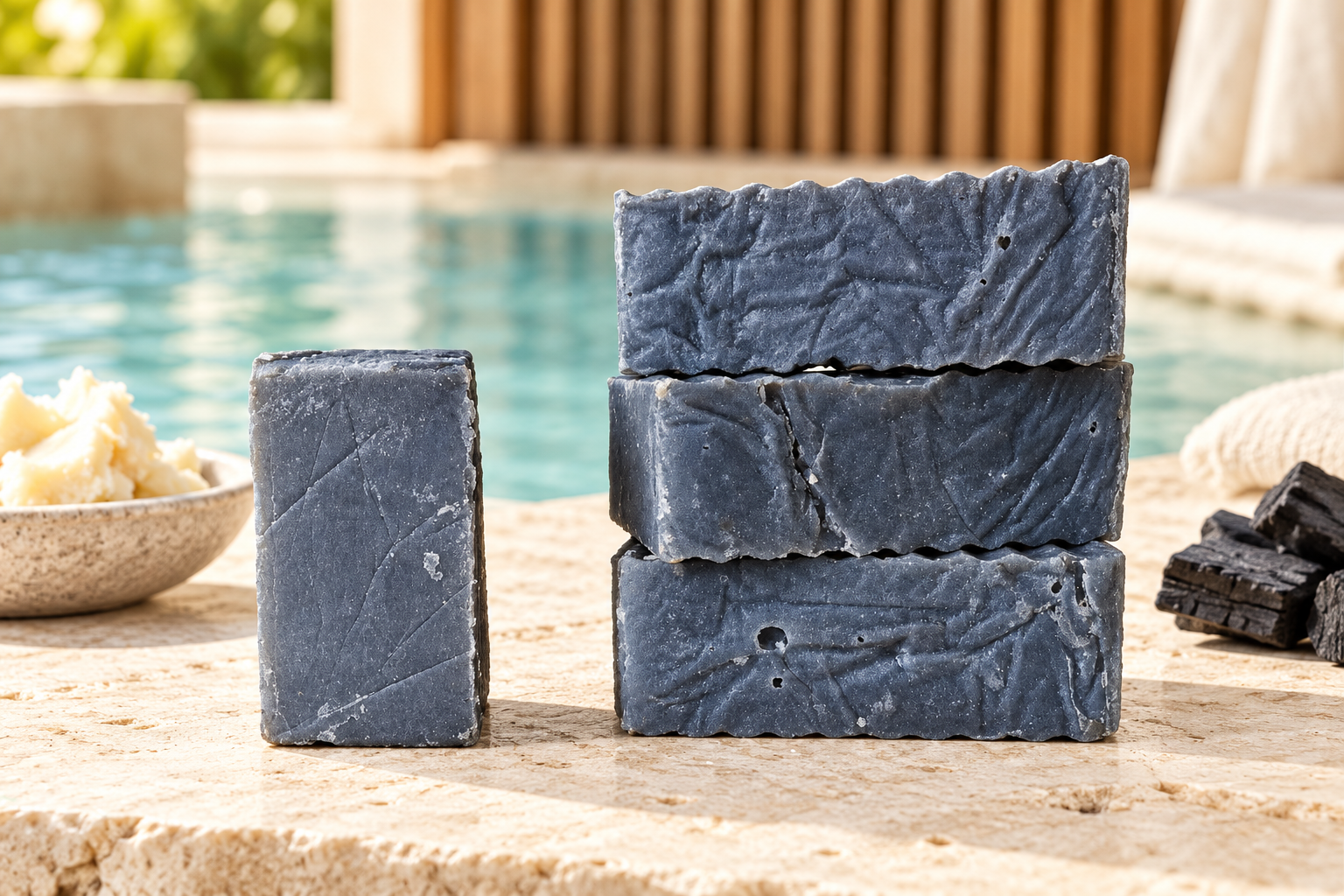 Activated Charcoal Unscented 7oz Soap - Image 4