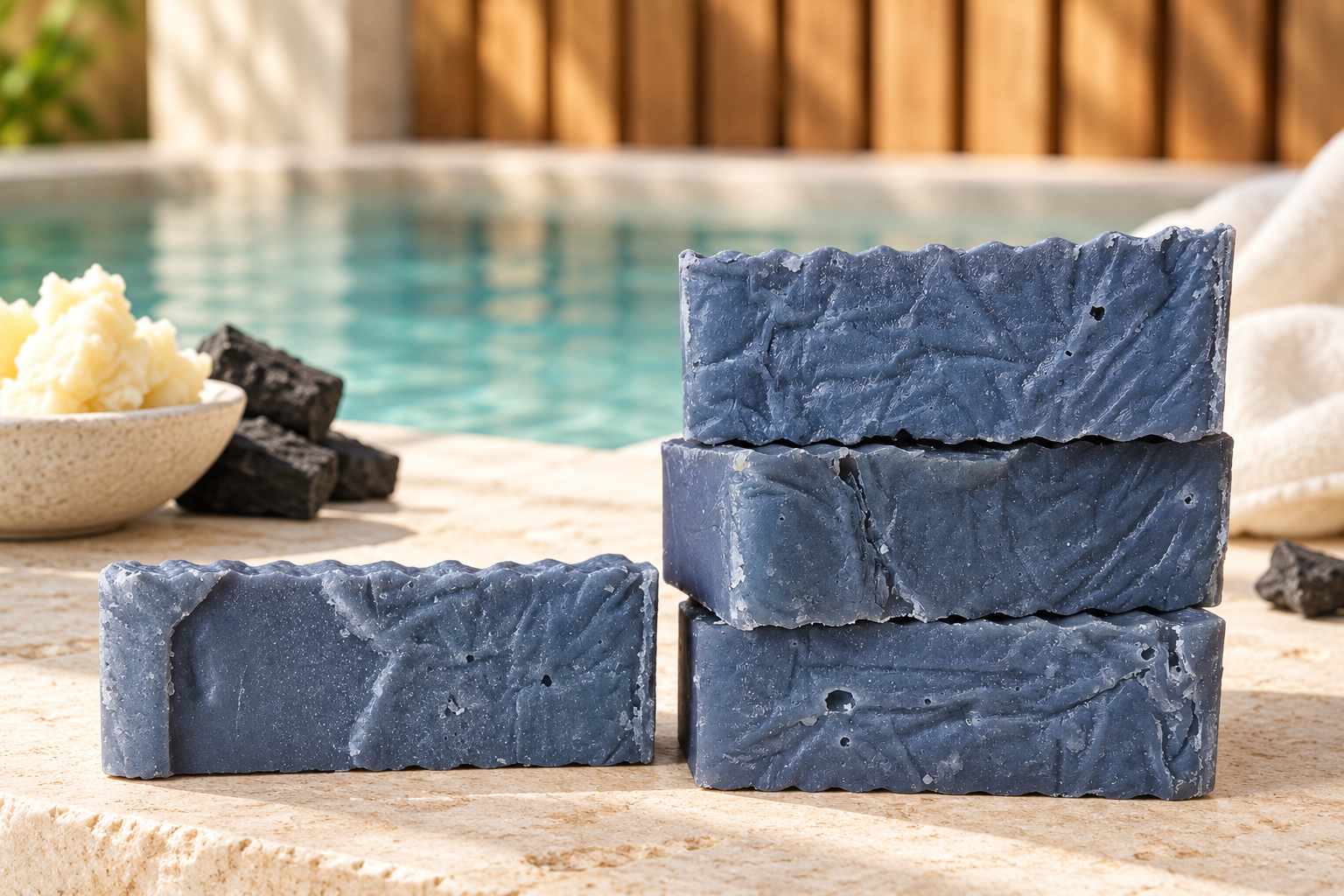 Activated Charcoal Unscented 7oz Soap - Image 3