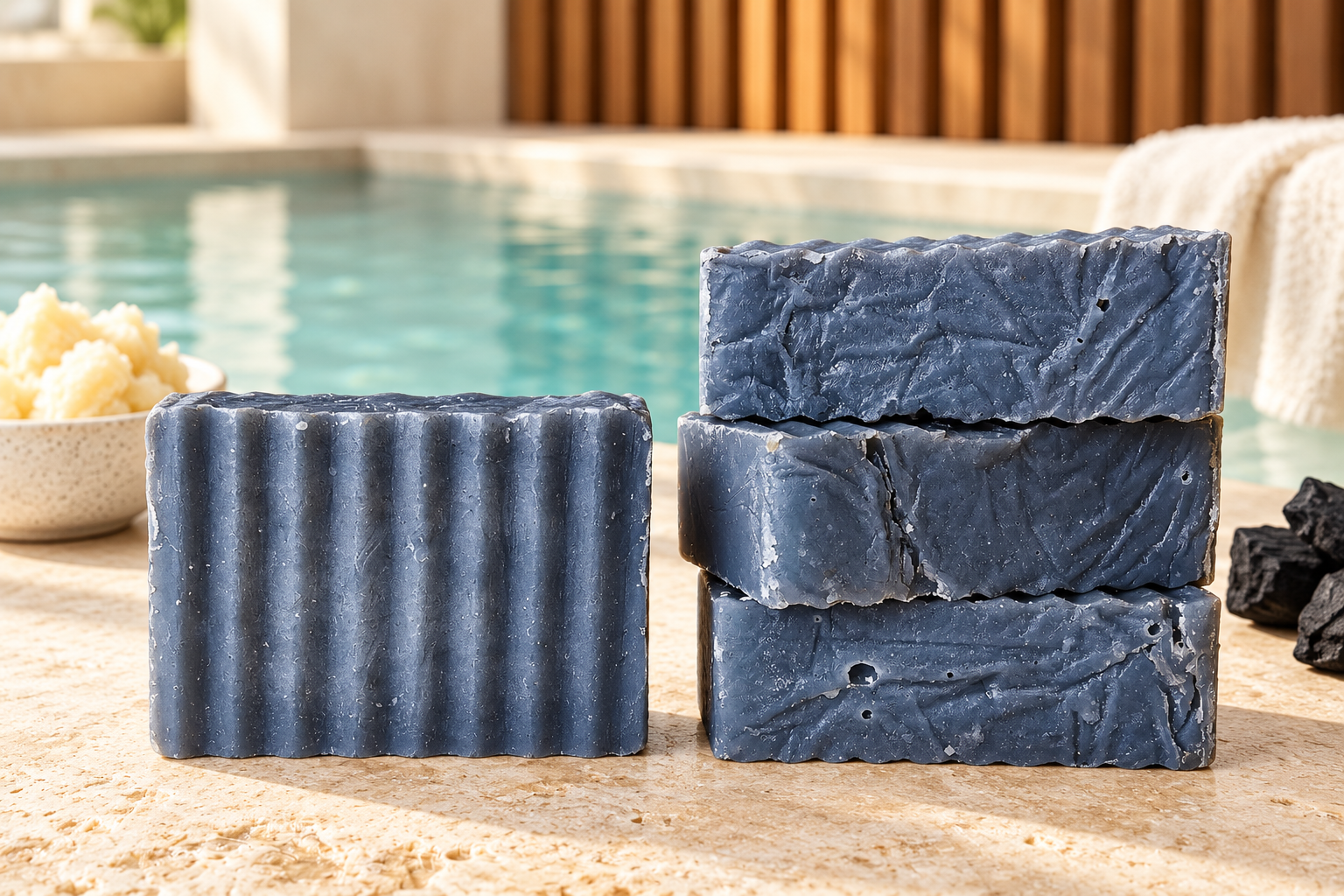 Activated Charcoal Unscented 7oz Soap - Image 2