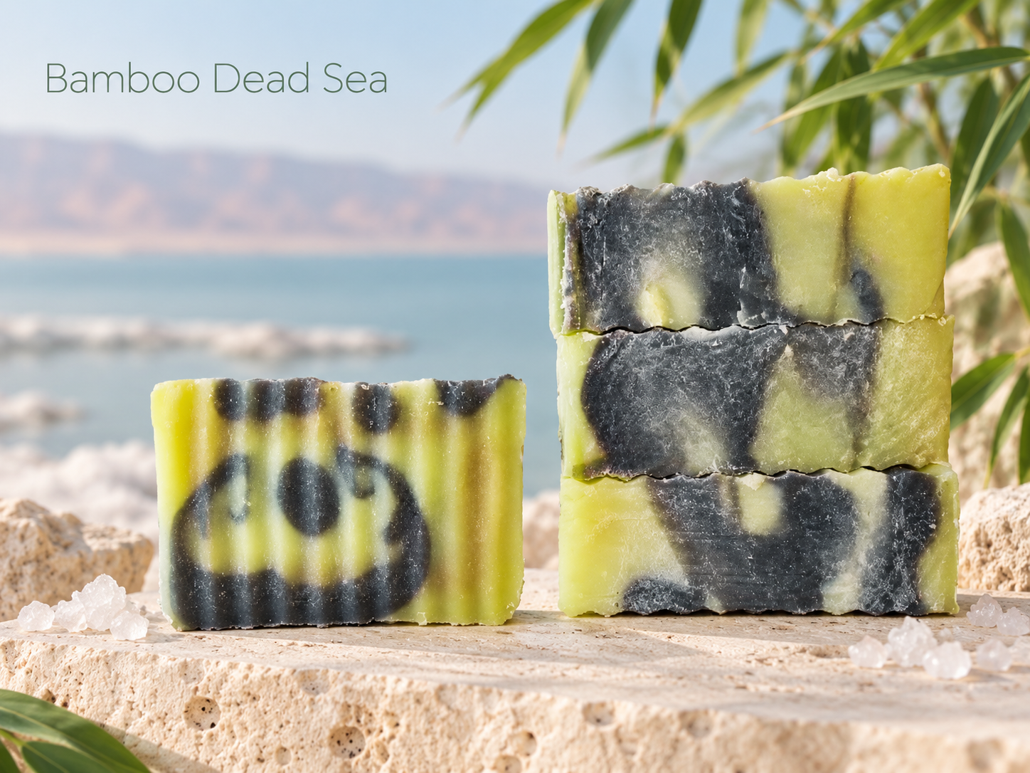 Bamboo Soap w/Dead Sea Mineral Mud 16" Soap Loaf - Image 3