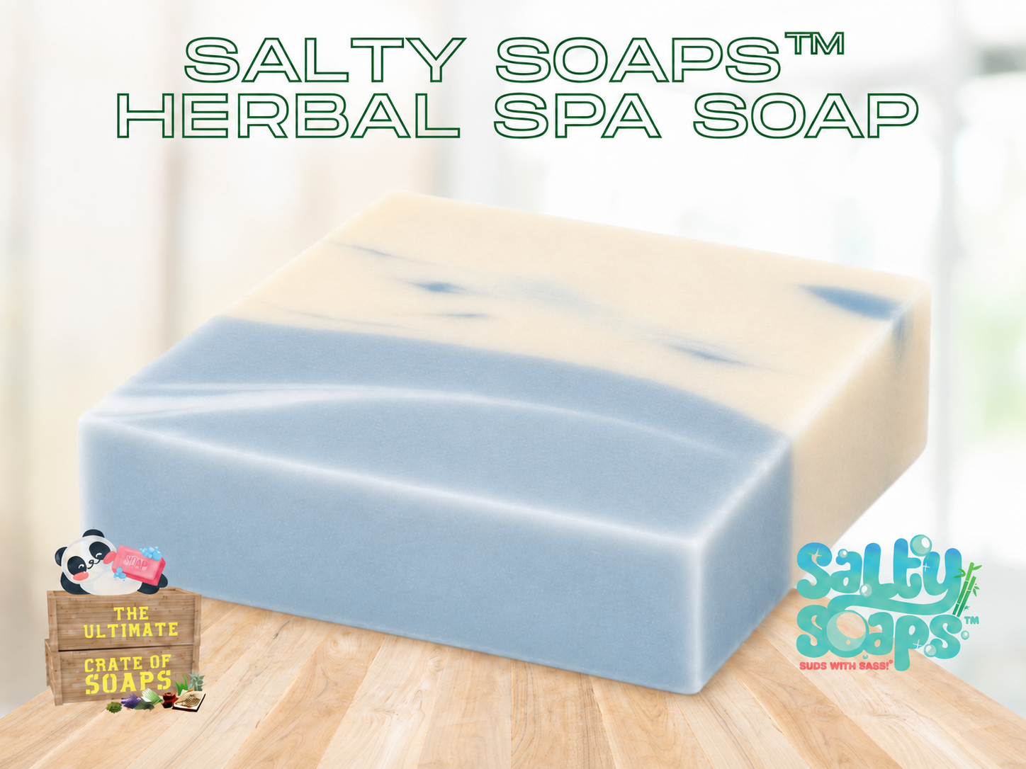 Herbal Spa 5oz Salty Soaps™ - Image 2
