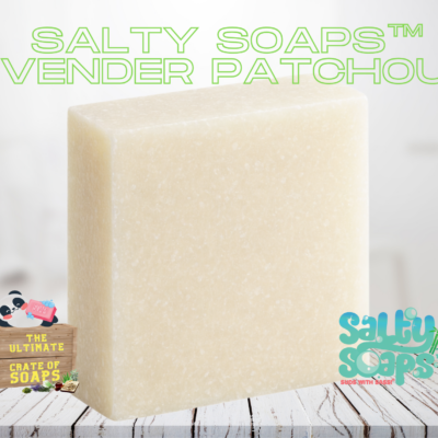 Lavender and Patchouli 5oz Salty Soaps™