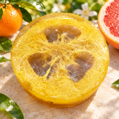 Grapefruit Tangerine Loofah Soap