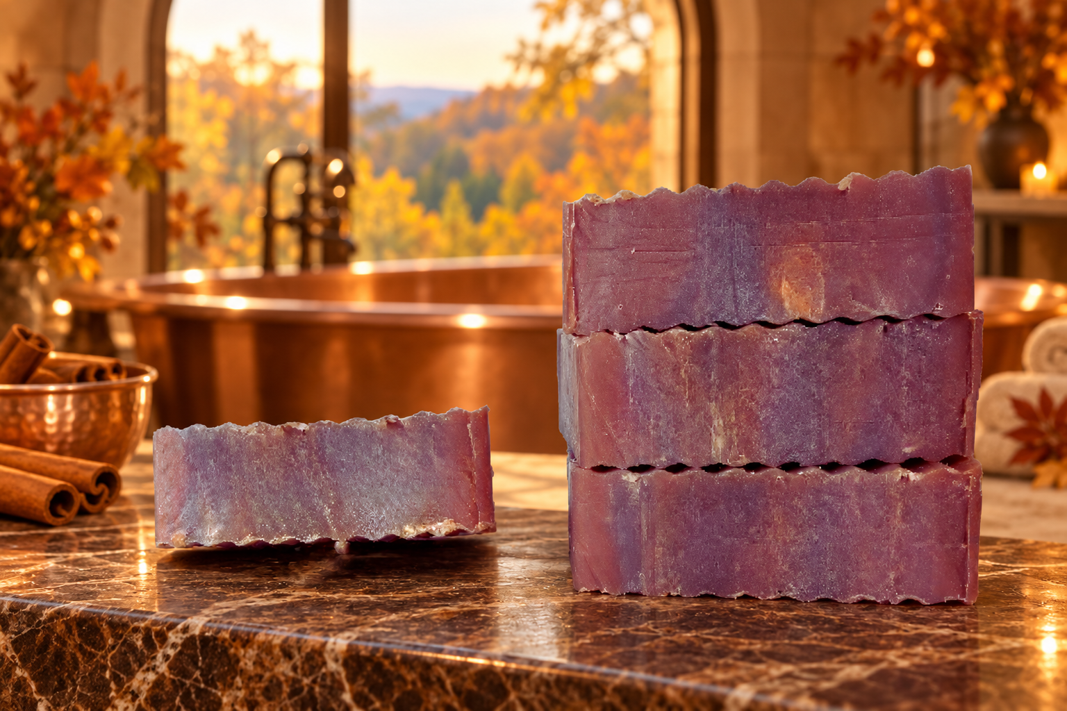 Cinnamon 100% Essential Oil 7oz Soap - Image 4
