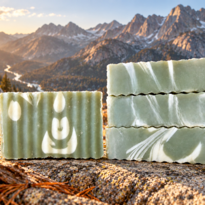 Fir Needle (Evergreen) 100% Essential Oil 16" Soap Loaf