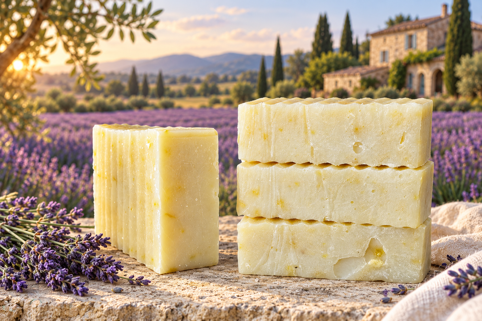 Lavender 100% Essential Oil 7oz Soap - Image 3