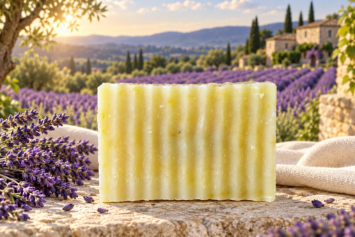 Lavender essential oil soap bars