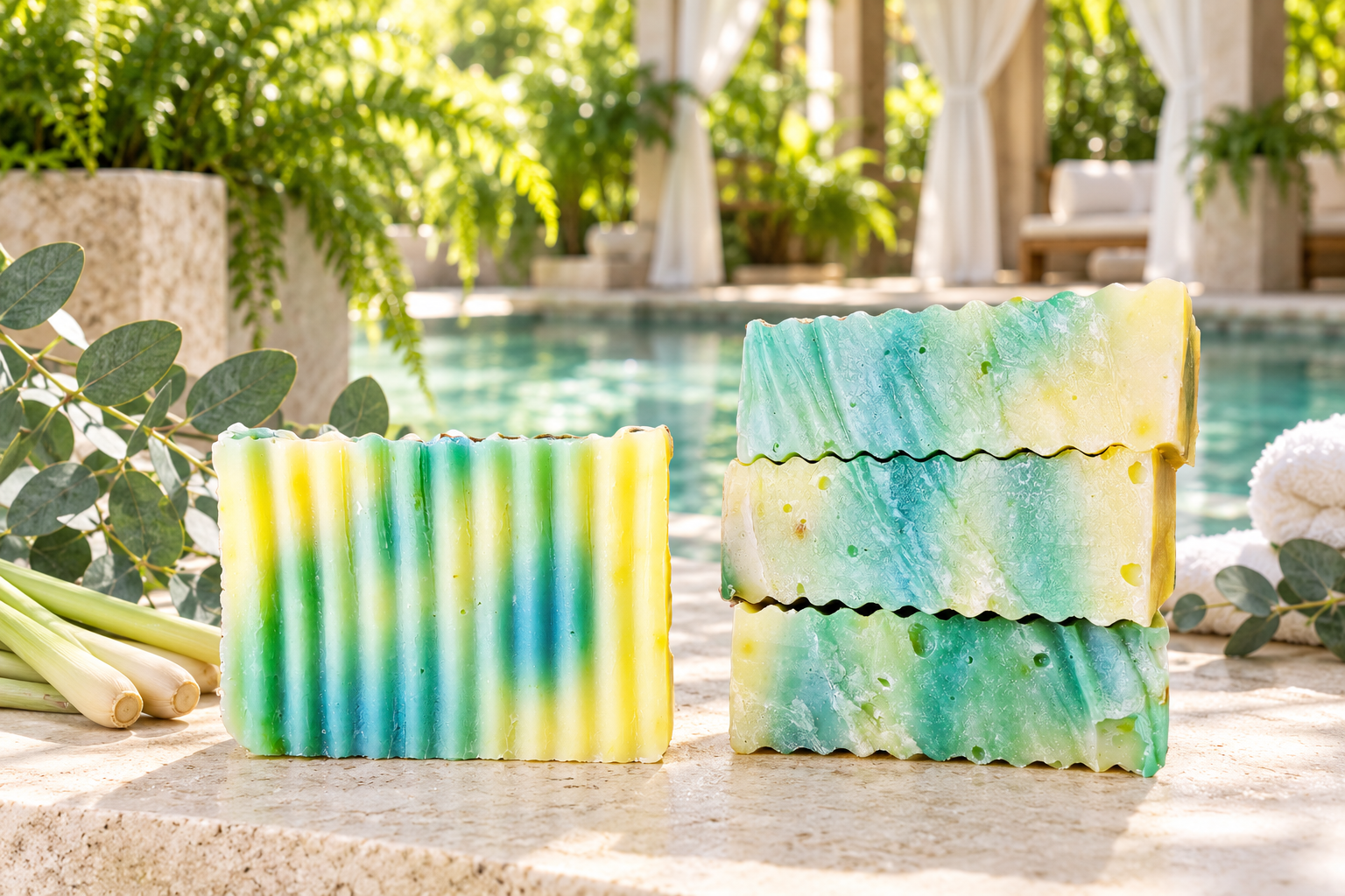 Day Spa Essential Oil 7oz Soap - Image 3