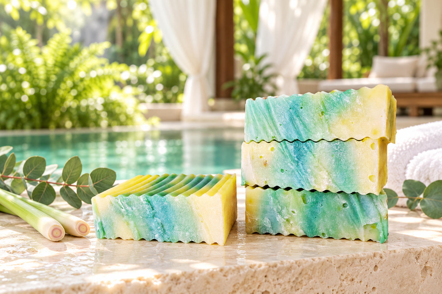 Day Spa Essential Oil 7oz Soap - Image 4