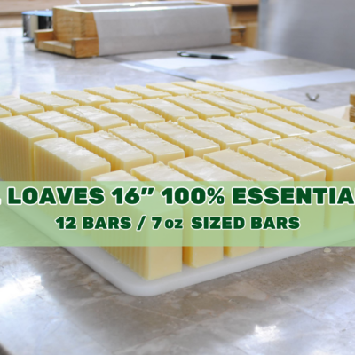 Whole 16" Essential Oil Loaves / 12 Bars / 7oz Size