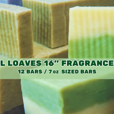 Whole 16″ Fragrance Oil Loaves / 12 Bars / 7oz Size