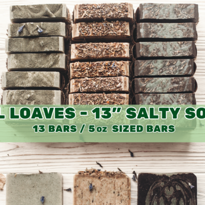 Whole 13" Salty Soaps Full Loaves