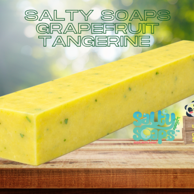 Grapefruit Tangerine 13" Salty Soaps™ Soap Loaf
