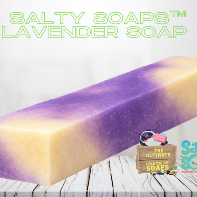 Lavender 13" Salty Soaps™ Loaf