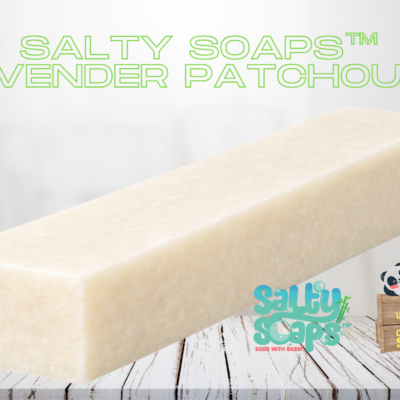 Lavender and Patchouli 13" Salty Soaps™