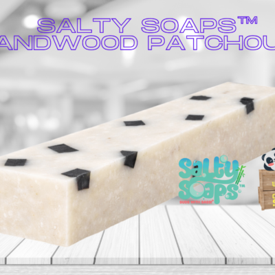 Sandalwood & Patchouli 13" Salty Soaps™ Loaf