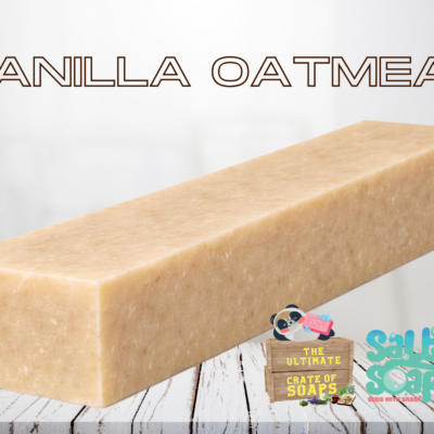 Vanilla Oatmeal Soap 13" Salty Soaps™ Loaf