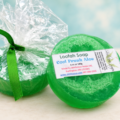 Fresh Aloe Loofah Soap