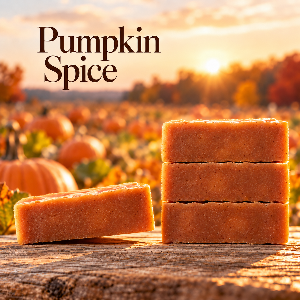 Pumpkin Spice w/Real Pumpkin Butter 16" Soap Loaf - Image 3