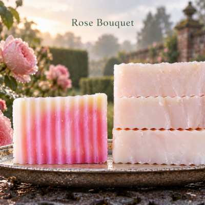 Rose Bouquet 16" Soap Loaf
