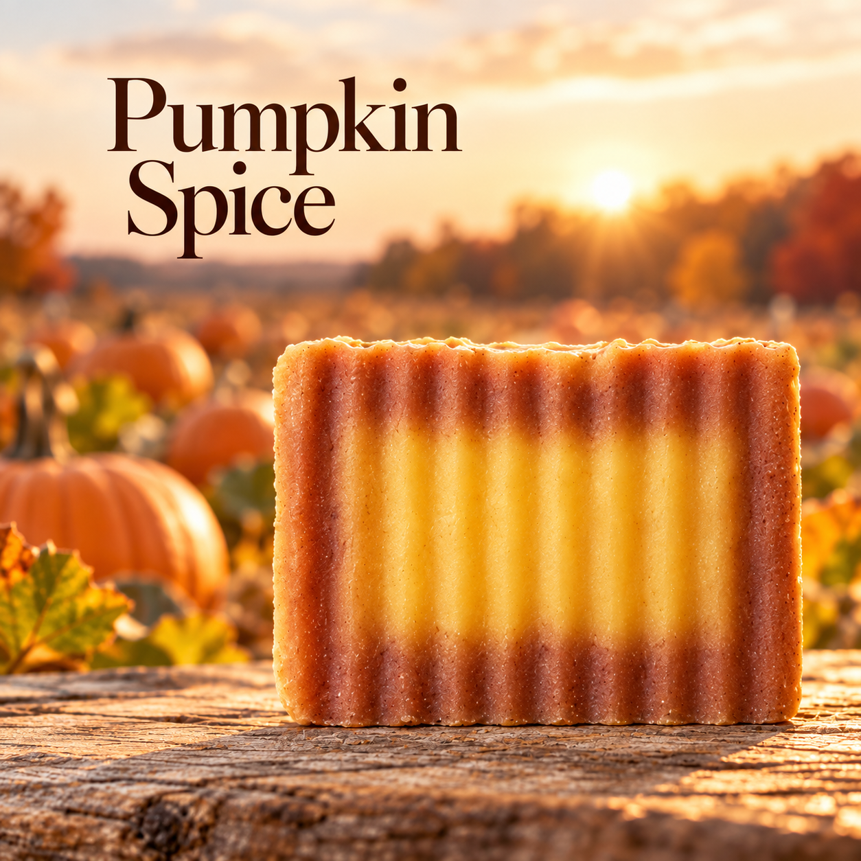 Pumpkin Spice w/Real Pumpkin Butter 16" Soap Loaf