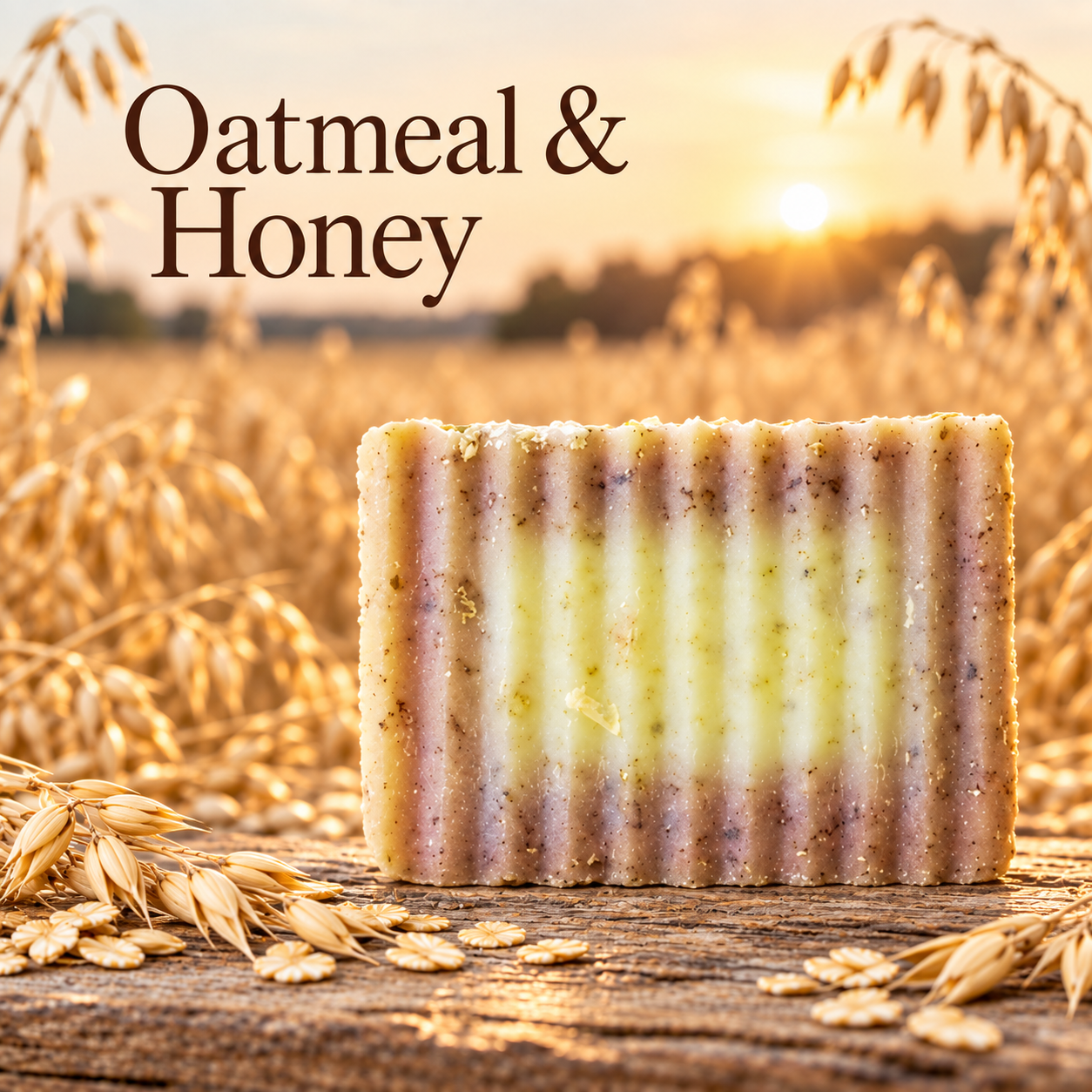 Oatmeal & Honey 16" Soap Loaf - Image 4